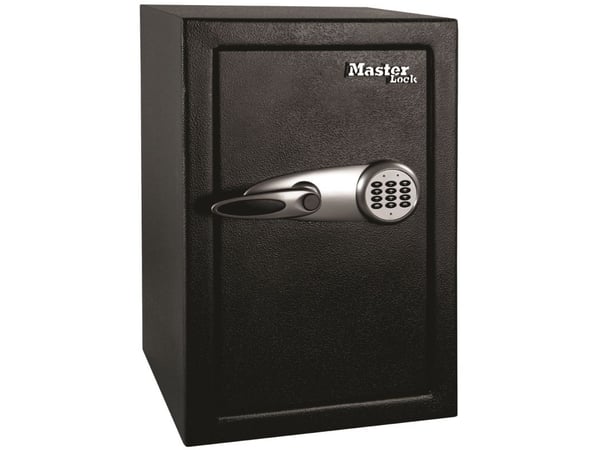 MASTER LOCK T6-331ML, Vapaasti seisova kassakaappi, 61,7 L, Musta, Koodi, Elektroninen, Avain, Terästä, 2 hyllyä