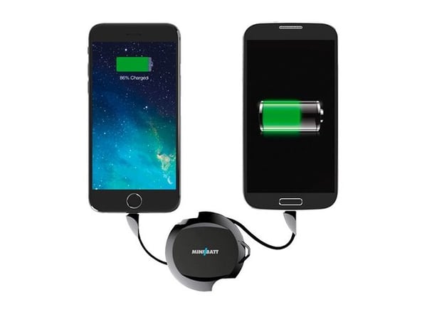 miniBatt PowerRing, Sisätila, 5 V, Musta