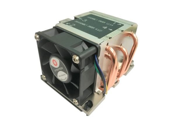 Inter-Tech B-5 - Processorkylare - (för: LGA3647) - aluminium - 60 mm - 2U