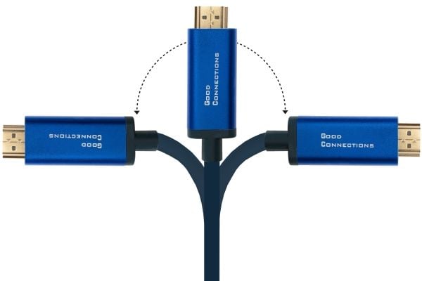 Alcasa 4520-CSF015B, 1,5 m, USB Type-C, HDMI Type A (Standard), Hankjønn, Hankjønn, Rett