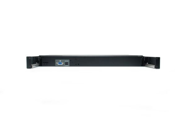 LevelOne KVM-8901 - KVM-konsoll - PS/2, USB - 19" - kan monteres i rack - 1440 x 900 - 250 cd/m² - 500:1 - VGA
