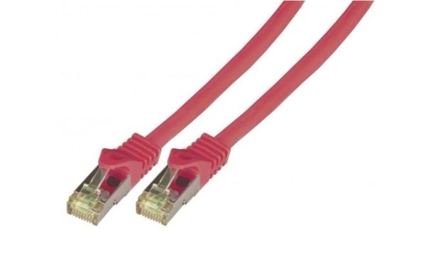 EFB Elektronik MK7001.2R, 2 m, Cat6a, S/FTP (S-STP), RJ-45, RJ-45, Rød