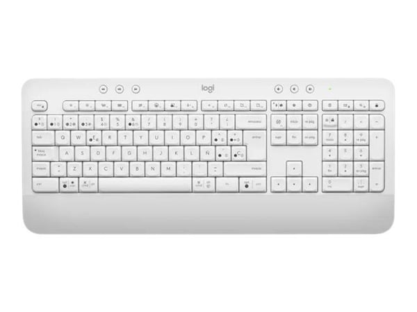 Logitech Signature MK650 Combo for Business - Tastatur- og mussett - trådløs - Bluetooth LE - QWERTY - Nordisk (dansk/finsk/norsk/svensk) - elfenbe...