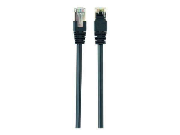 Gembird - Koblingskabel - RJ-45 (hann) til RJ-45 (hann) - STP - CAT 6 - formstøpt, flertrådet - svart