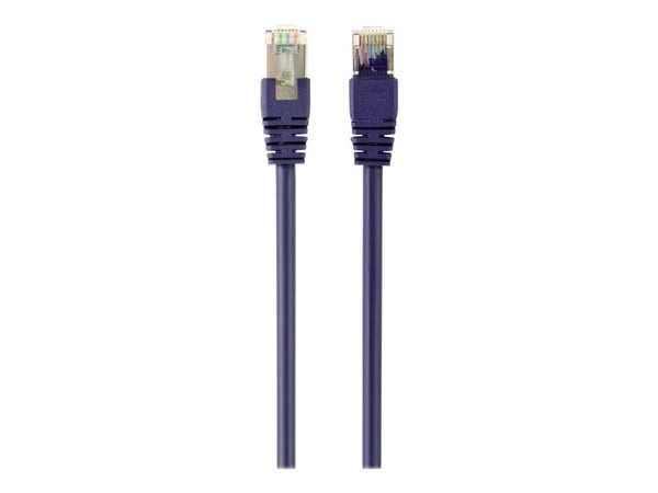 Gembird - Patch-kabel - RJ-45 (hane) till RJ-45 (hane) - 50 cm - FTP - CAT 6 - formpressad - lila