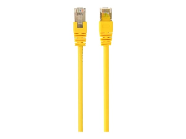 Cablexpert - Koblingskabel - RJ-45 (hann) til RJ-45 (hann) - FTP - CAT 6 - formstøpt, flertrådet - gul