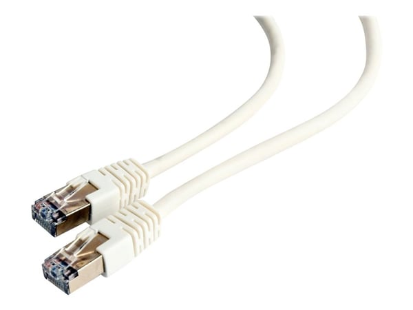 Cablexpert - Koblingskabel - RJ-45 (hann) til RJ-45 (hann) - FTP - CAT 6 - formstøpt, flertrådet - hvit