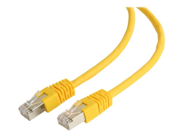 Cablexpert - Koblingskabel - RJ-45 (hann) til RJ-45 (hann) - FTP - CAT 6 - formstøpt, flertrådet - gul