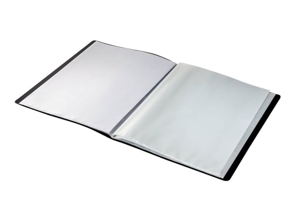 Leitz - Displaybok - 40 rom - 80 visninger - for A4 (210 x 297 mm) - kapasitet: 80 ark - svart