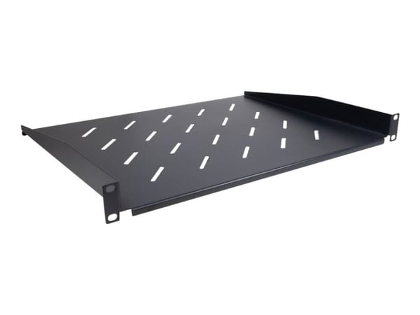 Inter-Tech - Rack-hylle - RAL 9005 - 1U - 19"