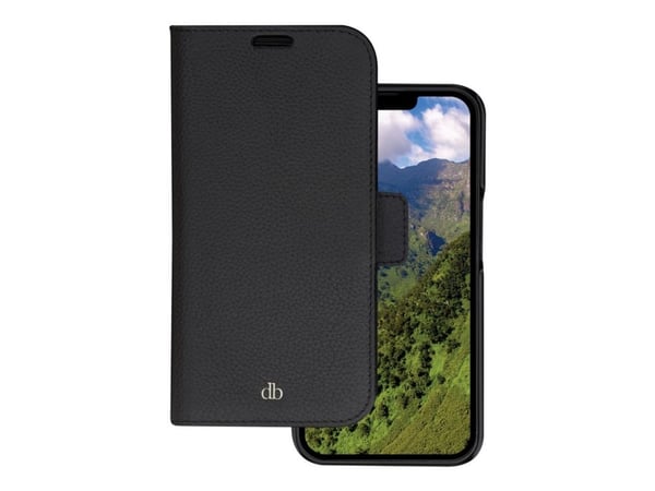 dbramante1928 New York, Lompakkokotelo, Apple, iPhone 14, 15,5 cm (6.1"), Musta