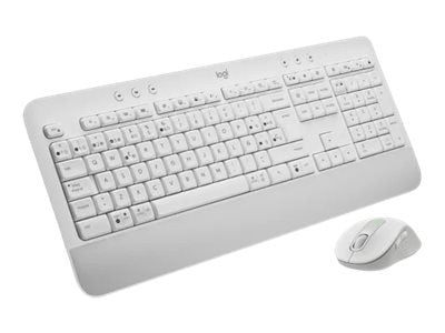 Logitech Signature MK650 Combo for Business - Tastatur- og mussett - trådløs - Bluetooth LE - QWERTY - Nordisk (dansk/finsk/norsk/svensk) - elfenbe...
