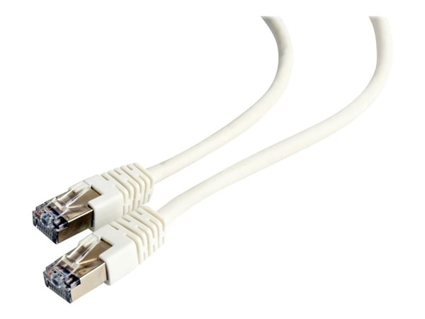 Cablexpert - Koblingskabel - RJ-45 (hann) til RJ-45 (hann) - 50 cm - FTP - CAT 6 - formstøpt, flertrådet - hvit