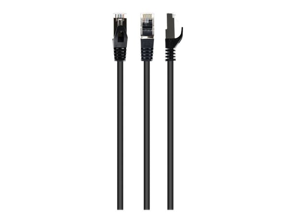 Gembird - Koblingskabel - RJ-45 (hann) til RJ-45 (hann) - STP - CAT 6 - formstøpt, flertrådet - svart