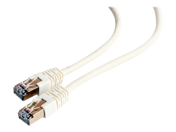 Cablexpert - Koblingskabel - RJ-45 (hann) til RJ-45 (hann) - FTP - CAT 6 - formstøpt, flertrådet - hvit