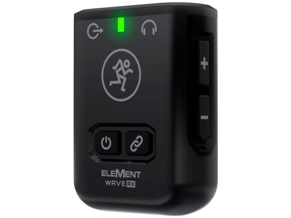Clip-on trådløst mikrofonsett Mackie EM Wave XLR, trådløs overføringstype