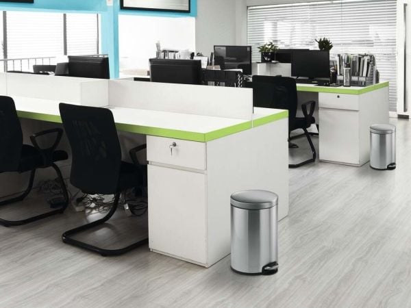 Durable 340123, 12 L, Pyöreä, Ruostumaton teräs, Ruostumaton teräs, Poljin, Ruostumaton teräs