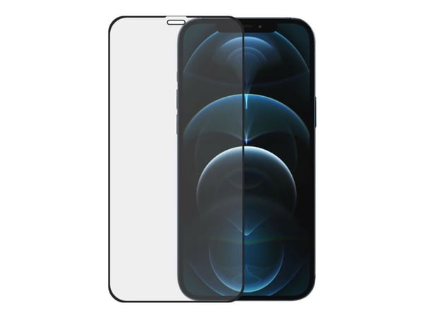 SAFE. by PanzerGlass - Skjermbeskyttelse for mobiltelefon - kant-til-kant - glass - rammefarge svart - for Apple iPhone 12 Pro Max