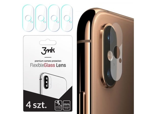 3MK HYBRID GLASS 3MK FG KAMERA LENS IPHONE X/XS