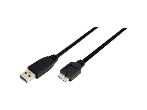 LogiLink - USB-kabel - USB-type A (hann) til Micro-USB Type B (hann) - USB 3.0 - 60 cm - svart