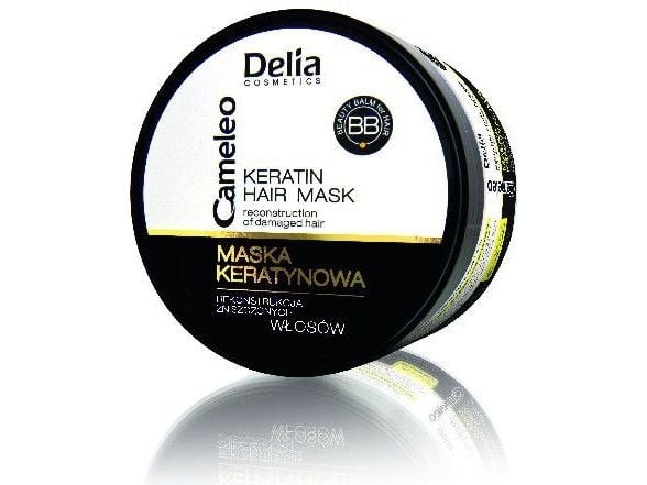 Delia Cameleo Keratin naamio vaurioituneille hiuksille 200 ml