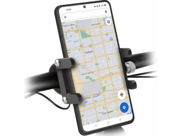 SBS TEERIDEMETAL, Mobiltelefon/smarttelefon, Passiv holder, Sykkel, Scooter, Sort