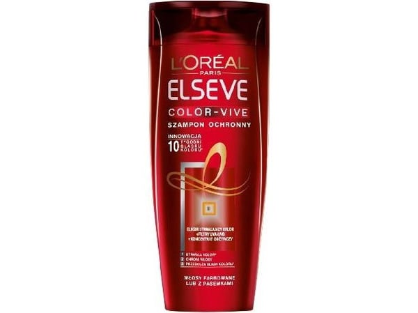 L'Oreal Paris Elseve Color Vive Shampoo for farget hår 400 ml