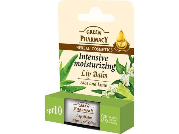 ELFA Aloe vera and lime intensive moisturizing lip balm ELFA Aloe vera and lime intensive moisturizing lip balm