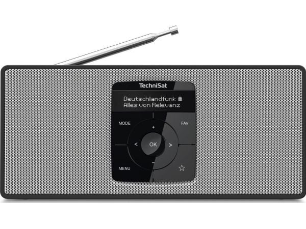 TechniSat DigitRadio 2 S - DAB+ radio - sort, hvit