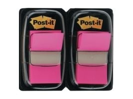 Post-It 7100134785, Rektangel, Rosa, Papir, 23,8 mm, 43,2 mm, 50 ark