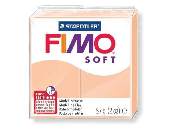 Staedtler FIMO 8020, Modelleringsleire, Beige, Flesh, 1 farger, 110 °C, 30 min