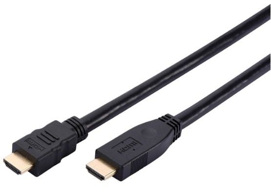 Kindermann 5809000910, 10 m, HDMI Type A (Standard), HDMI Type A (Standard), 3D, 10,2 Gbit/s, Sort