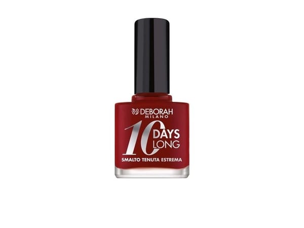 Deborah Milano 10 Days Long 161 Dark Red 11ml, Red, Dark Red, Care, Coloring, 1 pc(s), Opaque, Gloss