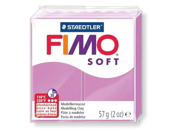 Staedtler FIMO 8020, Modelleringsleire, Rosa, Lavanda, 1 farger, 110 °C, 30 min