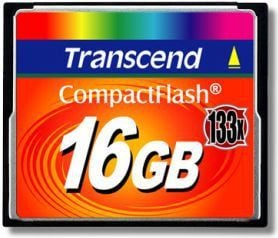Transcend - Flash-minneskort - 16 GB - 133x - CompactFlash