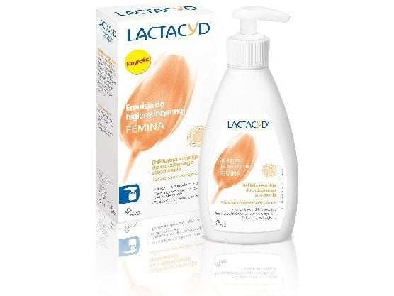 LACTACYD Femina emulsjon med pumpe 200 ml ny