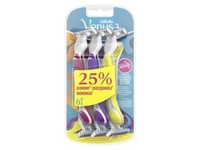 Gillette Simply Venus 3 Plus Yellow 6 Pack