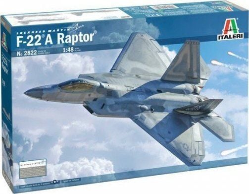 Italeri Plastmodell av Lockheed Martin F-22A Raptor