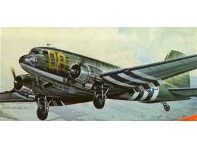 Italeri C - 47 SkyTrain, Flymodell med fastvinge, Monteringssett, 1:72, C - 47 SkyTrain, Alle kjønn, Plast