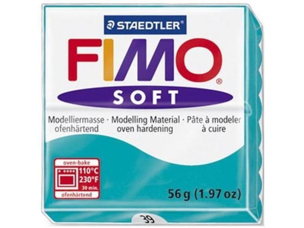 Staedtler Masa Fimo Soft 56 g 39 turkos (185279)