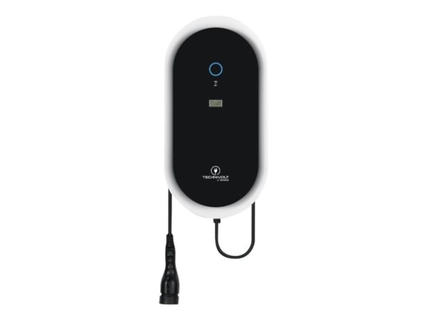 TechniSat TECHNIVOLT 1100 SMART - EV-ladestasjon - 11 kW - 16 A (IEC 62196 Type 2) - svart, hvit