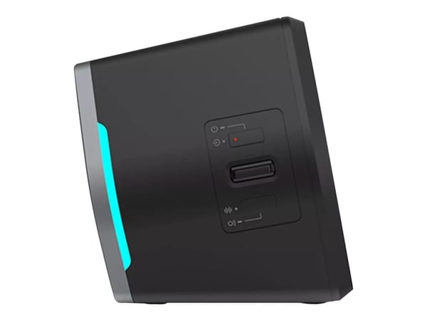 HECATE G2000 - Högtalare - för persondator - trådlös - Bluetooth - 16 Watt (Total) - svart