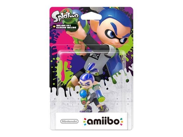 Nintendo amiibo Inkling Boy - Splatoon - lisävideopelihahmo pelikonsoliin - New Nintendo 3DS, New Nintendo 3DS XL; Nintendo Switch, Nintendo Switch...