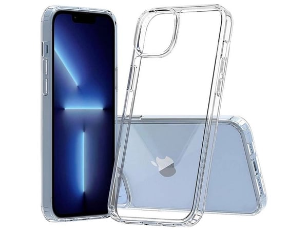 JT BERLIN Pankow Clear, Etui, Apple, iPhone 14 Plus, 17 cm (6.7"), Gjennomsiktig