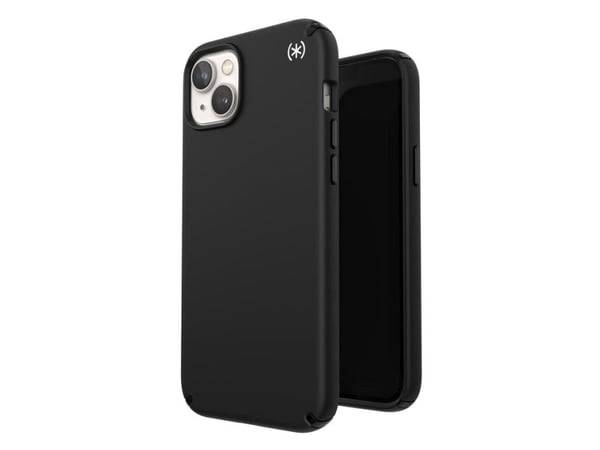 Speck Presidio 2 Pro - Baksidedeksel for mobiltelefon - MagSafe-samsvar - svart/hvit - for Apple iPhone 14 Plus