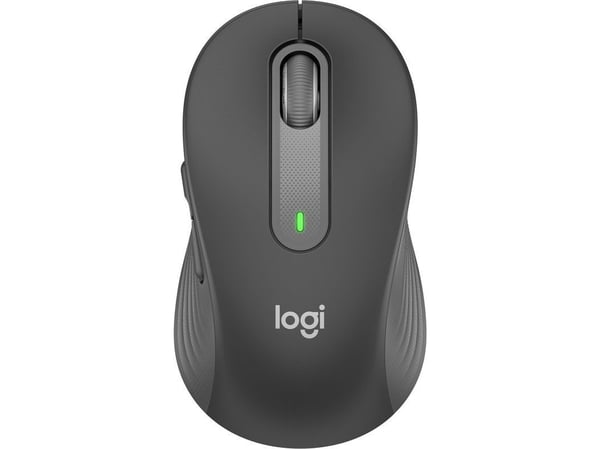 Logitech Signature M650 for Business - Mus - optisk - 5 knapper - trådløs - 2.4 GHz, Bluetooth - Logitech Logi Bolt USB-mottaker - grafitt