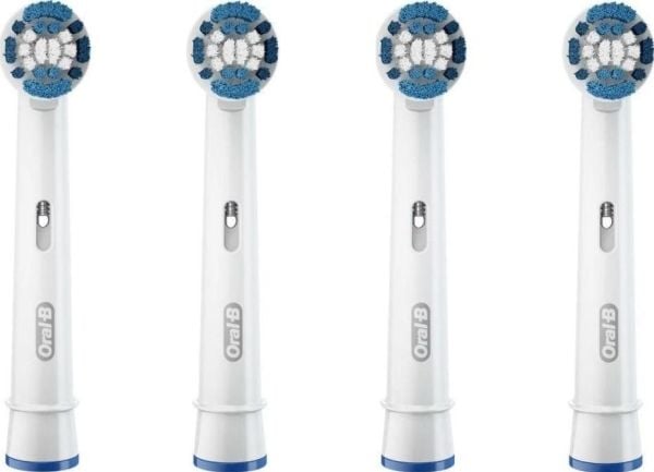 Oral-B EB 20-4/3 - Ylimääräinen hammasharjan pää - hammasharjalle (4 kpl pakkaus)