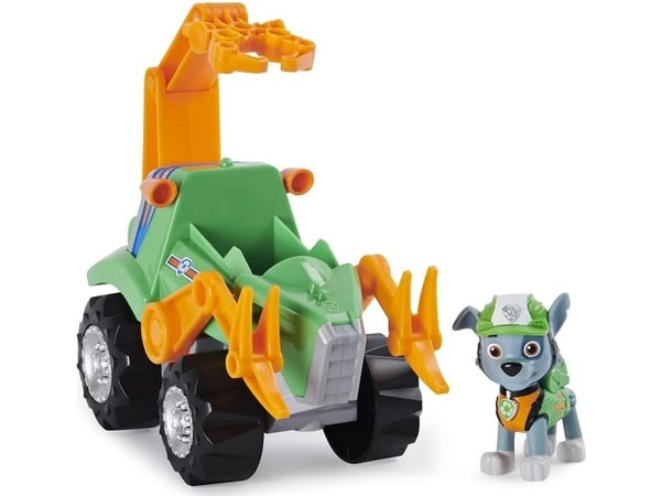 Paw Patrol Dino Deluxe Vehicles Rocky