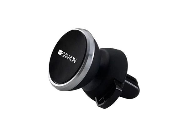 Canyon CH-4 - Bilholder for mobiltelefon - air vent, with button - svart