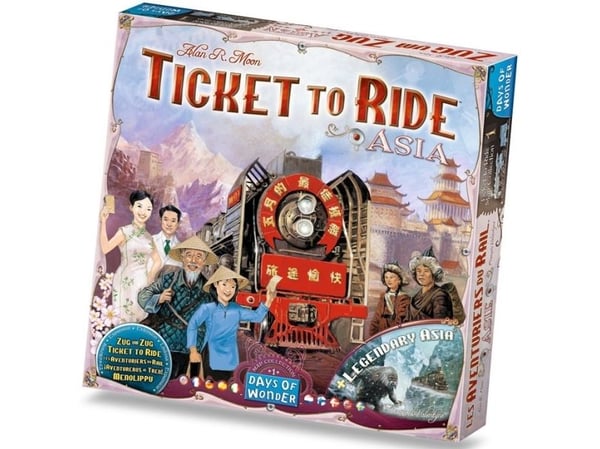 Ticket to Ride Map Collection #1 Asia
